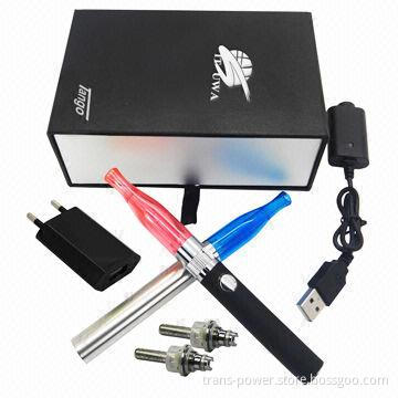 Electronic cigarette kits, tango double starter kit with evod battery 650/900/1,100mAh
